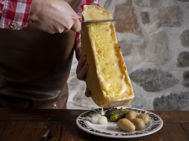 Crans-Montana: Raclette