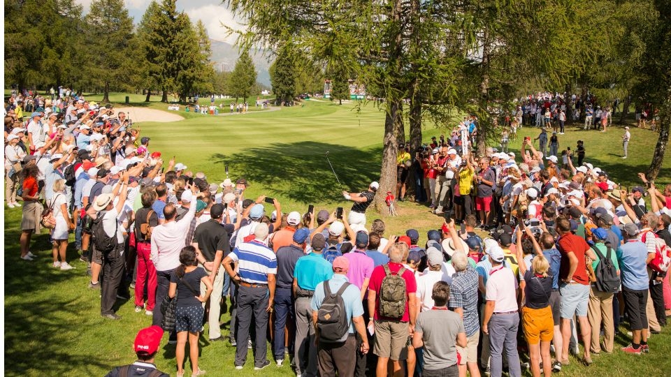 Crans Montana The Omega European Masters Golf Celebrities And 