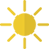 Sonnige Bedingungen mit klarem Himmel.