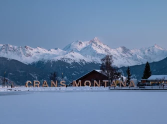The winter identity of Crans-Montana