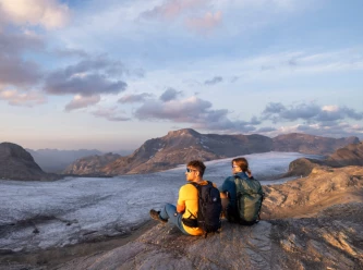 La Plaine Morte, un g�ant de glace � 3'000 m d'altitude