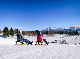 When golf courses transform into winter leisure grounds