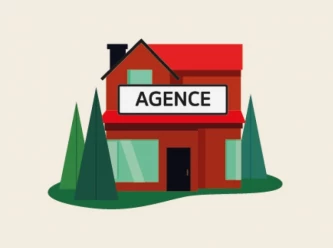 Location d'un logement de vacances via une agence immobili�re