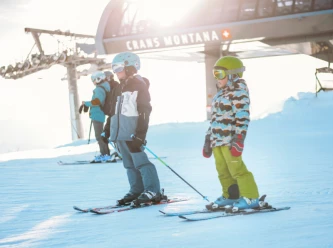 Winter with the family