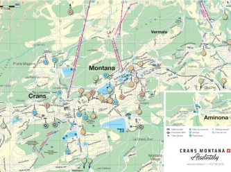 Map of the hotels