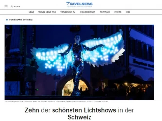Zehn des sch�nsten Lichtshows in der Schweiz