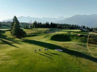 Crans-Montana, golf at the heart of the Alpine experience  