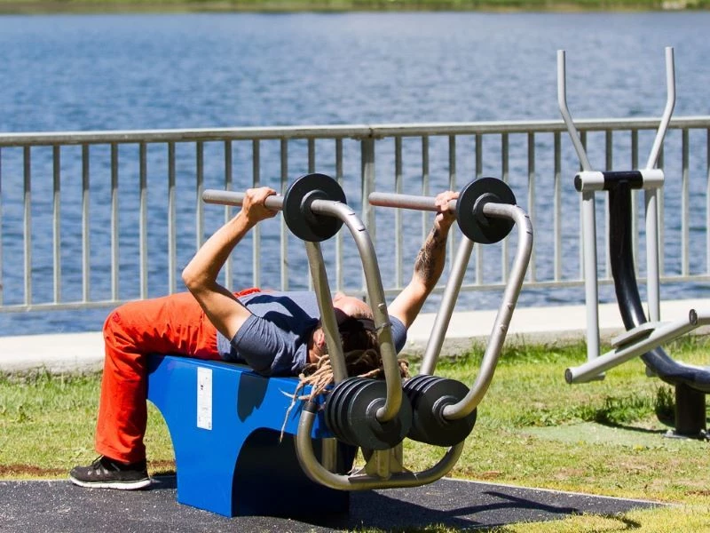 Fitness ext&eacute;rieur Crans-Montana