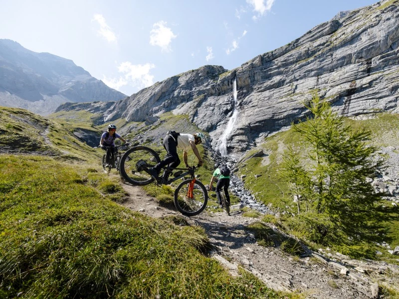 Enduro Plaine Morte Bike 72 &copy;Patrick G&uuml;ller