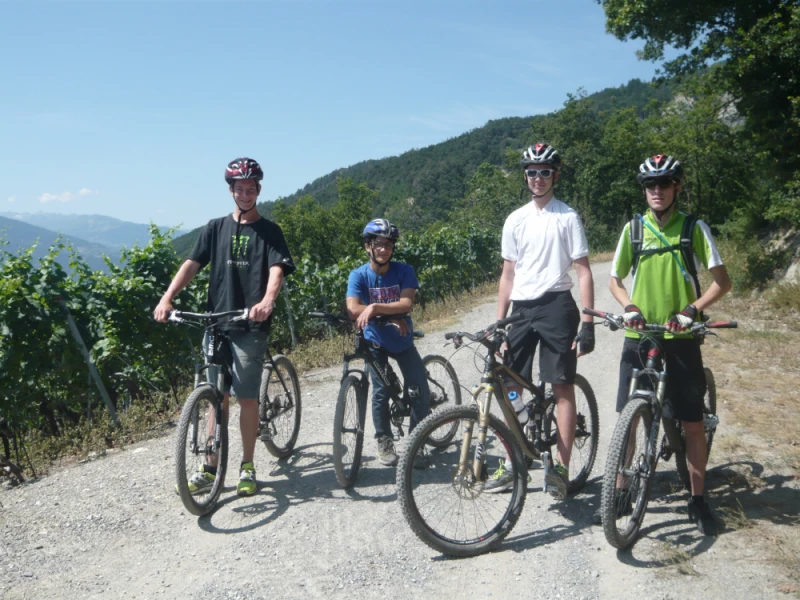 E-bike tours crans montana 