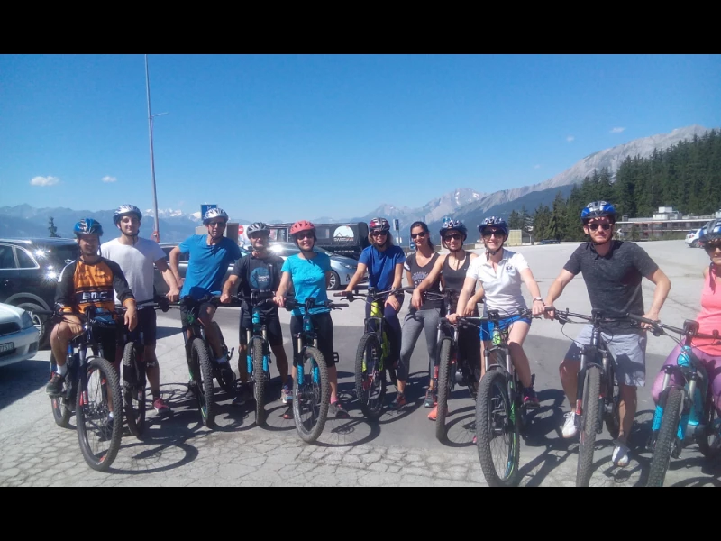 Randonn&eacute;e E-Bike Crans-Montana