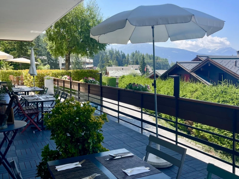 terrasse avec vue
