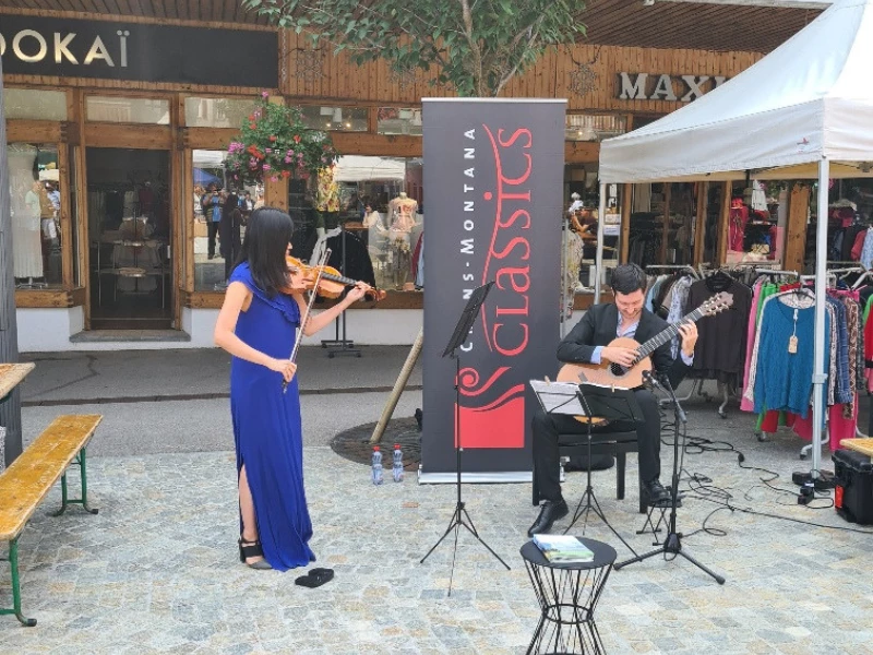 March&eacute; estival de Crans-Montana
