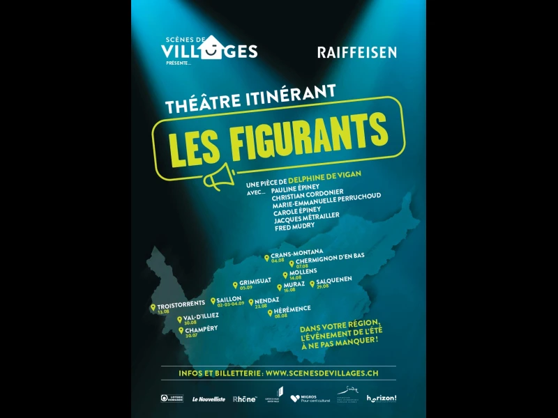 Affiche Sc&egrave;nes de Villages