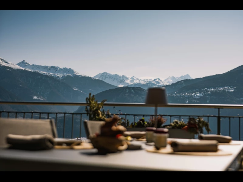 Chalet Diognysos terrasse panoramique