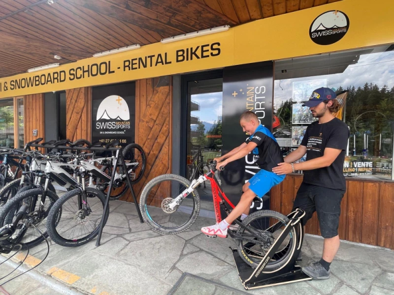 Bike school for children crans montana