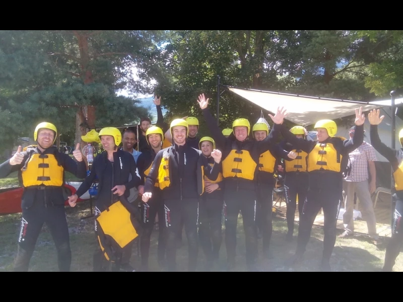 Groupe rafting 