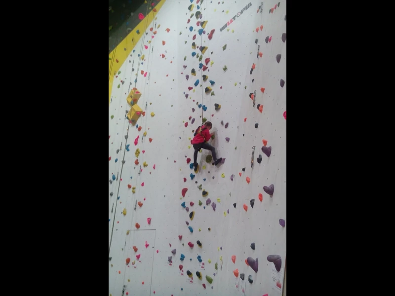 Indoor climbing