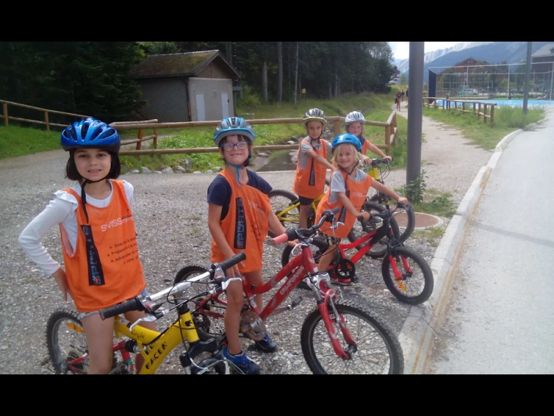 Biking crans montana 