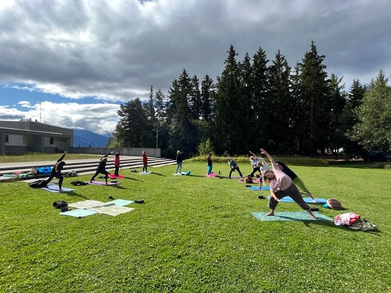 Cours de yoga