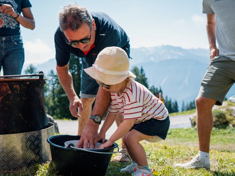Fabrication de fromage Colombire