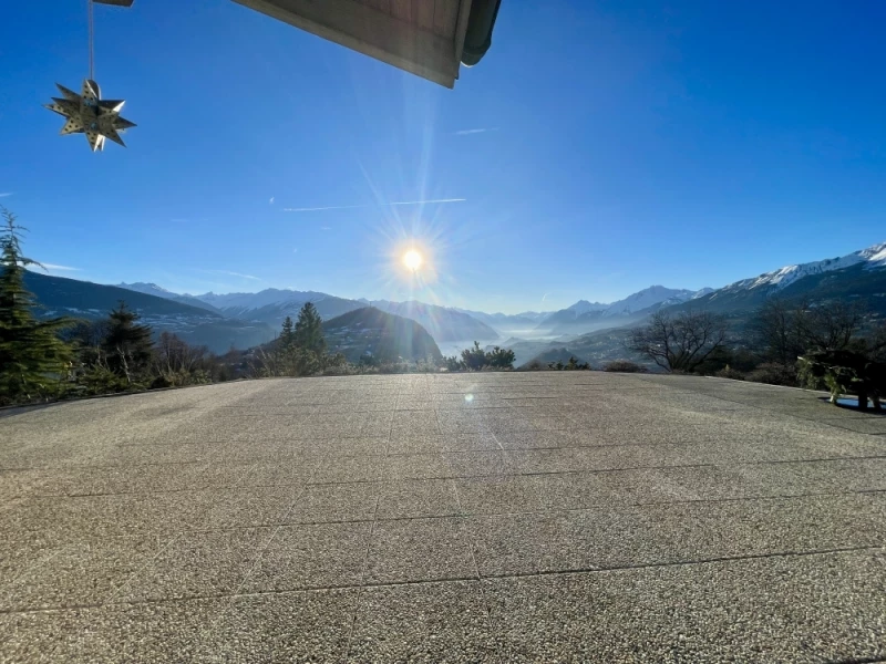 Vue incroyable depuis Lens