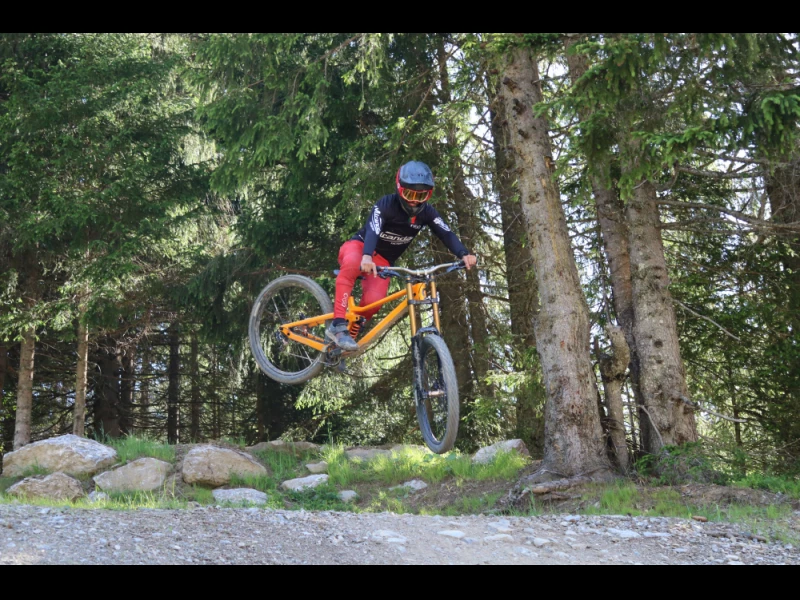 DH bike school crans montana 