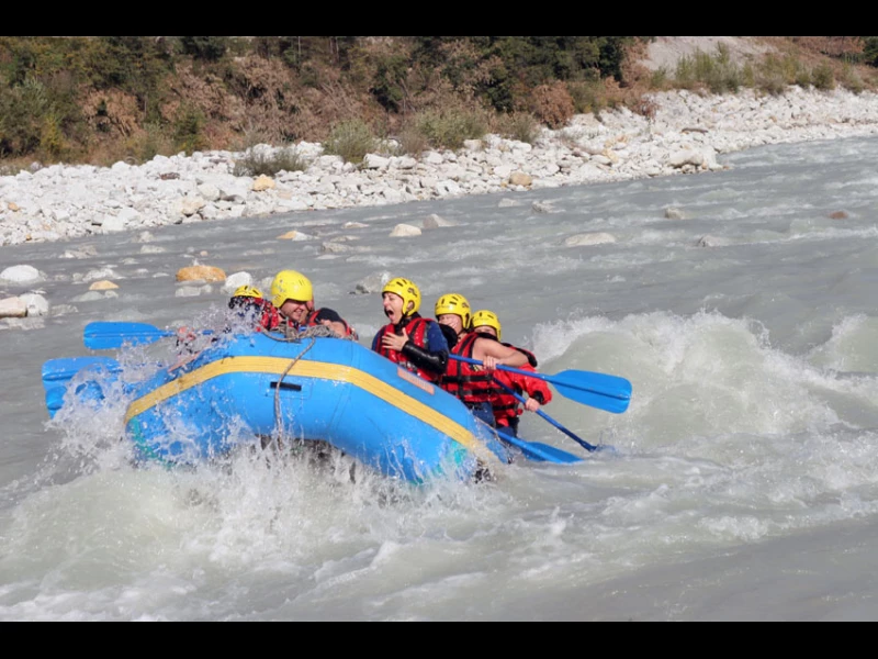 Rafting Rhone river SMS 