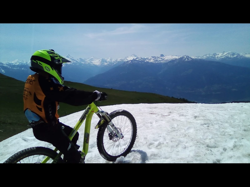 Bike Park Crans Montana avec SMS
