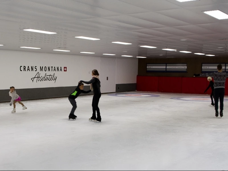 Patinoire int&eacute;rieure