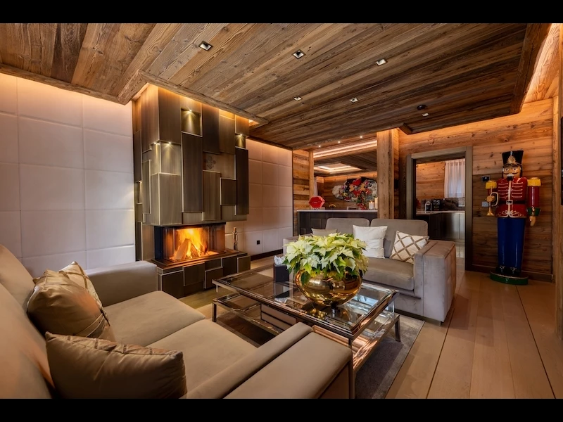 Chalet Deux, Salon, Ultima Crans-Montana