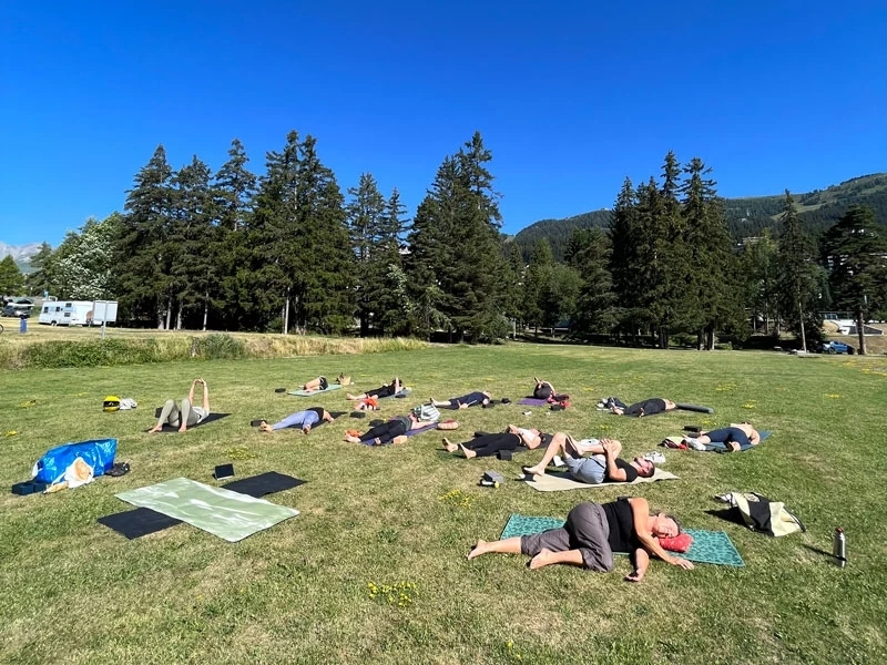 Cours de yoga