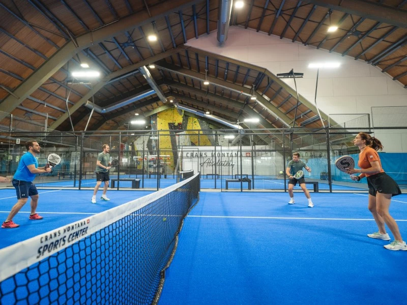Crans Montana Sports Center - Padel &copy;Marco Schnyder