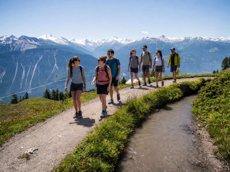Rando panoramique bisse du Tsittoret