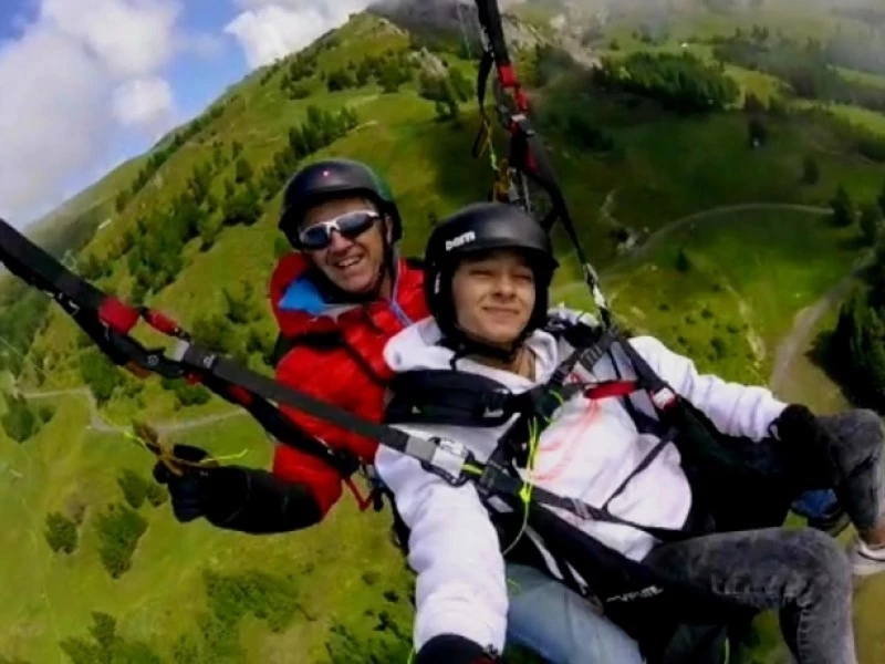 Biplace en parapente