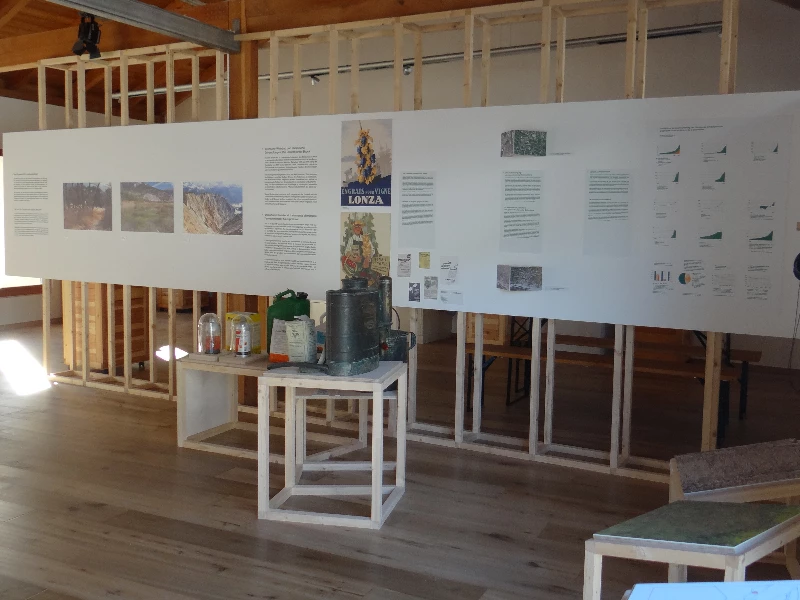 Centre Nature et Paysage � Salquenen - Bureau, exposition et sensorium du vin du Parc naturel Pfyn-Finges