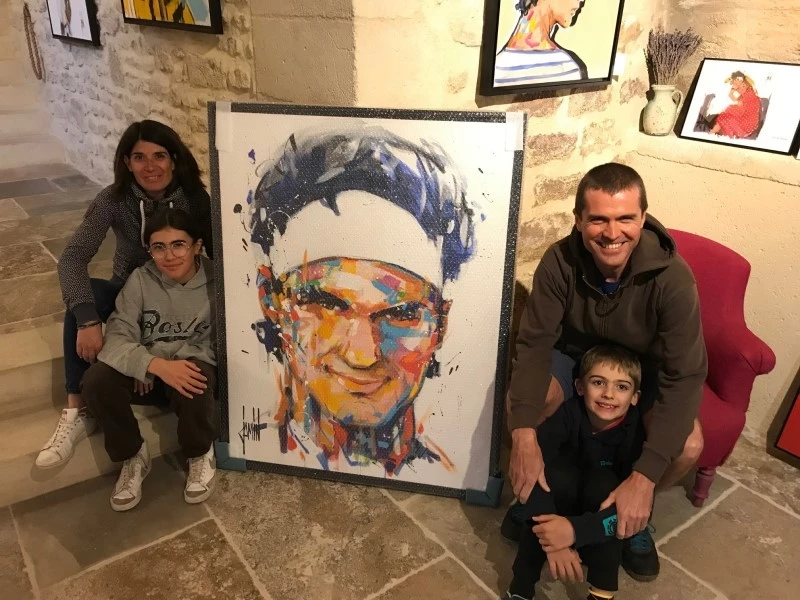 R&eacute;mi Duchemin et famille
