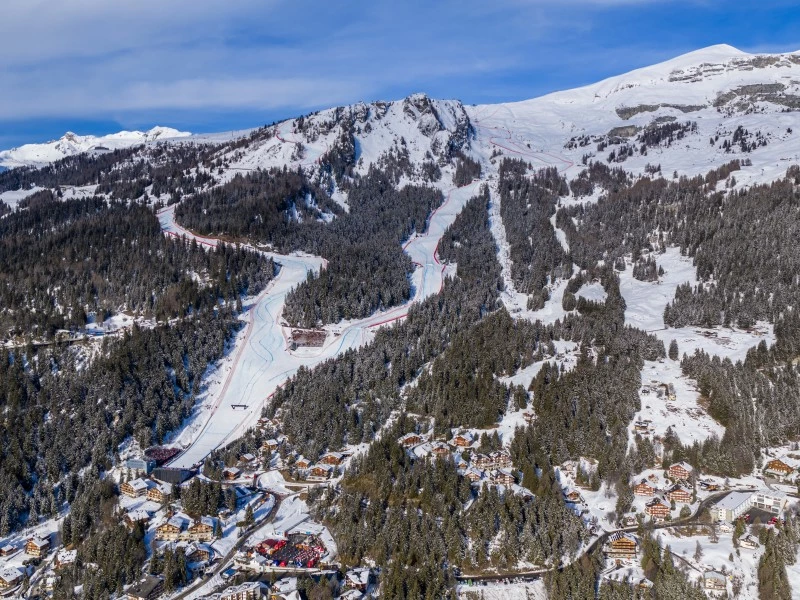 Pistes Championnats du monde de ski alpin Crans-Montana